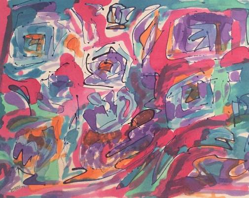 Claudine Timsit Elbaz - Painter