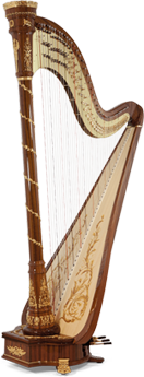 pedal harp israel, harps in israel