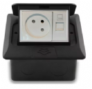 קופסה לריצפה שקע חשמל + מחשב MCC15-B