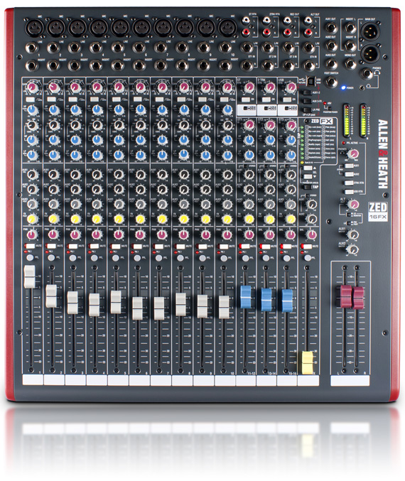 מיקסר Allen & Heath ZED-16FX