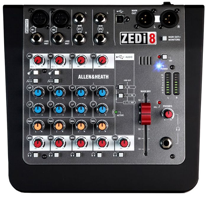 מיקסר Allen & Heath ZEDi8