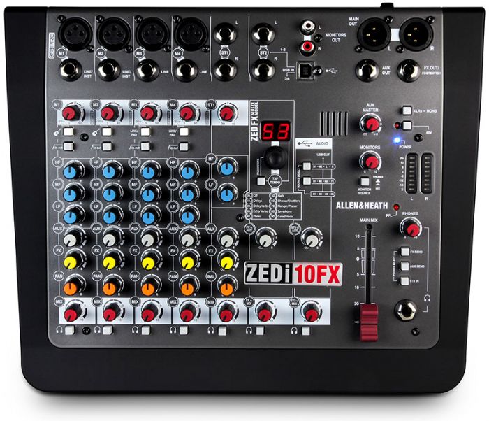 מיקסר Allen & Heath ZEDi-10FX