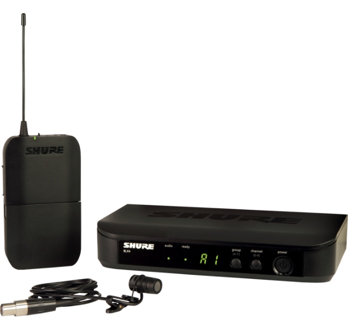 מיקרופון דש נק אלחוטי Shure BLX14E/W85