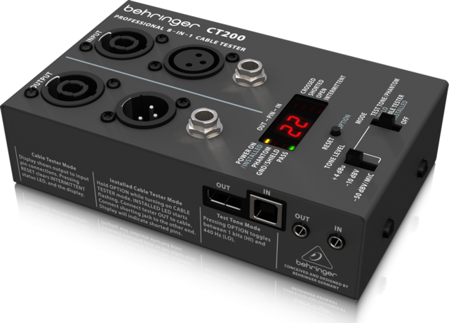 בודק כבלים Behringer CT200