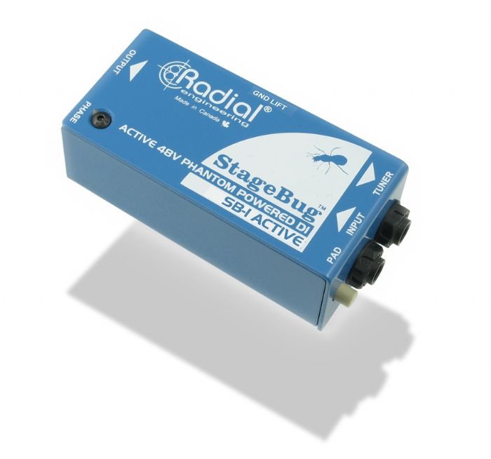 קופסת DI אקטיבי Radial StageBug SB-1