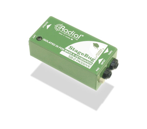 קופסת DI פאסיבי רדיאל RADIAL StageBug SB-2