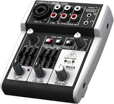 מיקסר כולל כרטיס קול Behringer 302USB