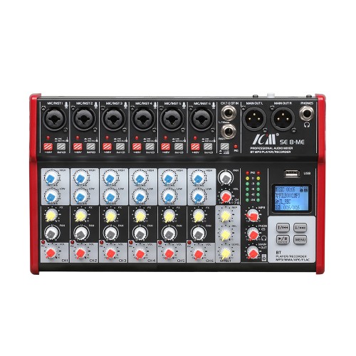 מיקסר 8 ערוצים ICM SE8 ME