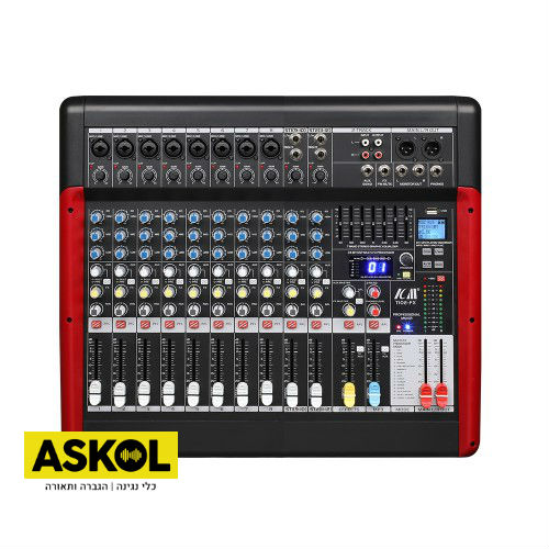 מיקסר 12 ערוצים ICM T102-FX