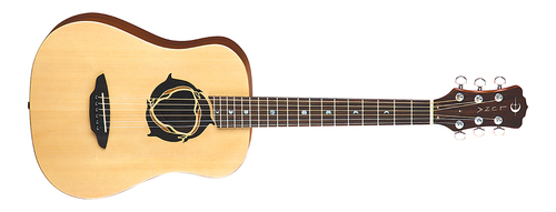 גיטרה אקוסטית Luna Guitars SAF DPN