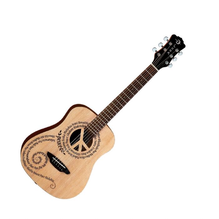 גיטרה אקוסטית לטיולים Safari Peace מבית Luna Guitars