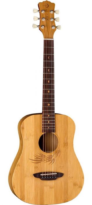 גיטרה אקוסטית לטיולים Luna Guitars Safari Bamboo