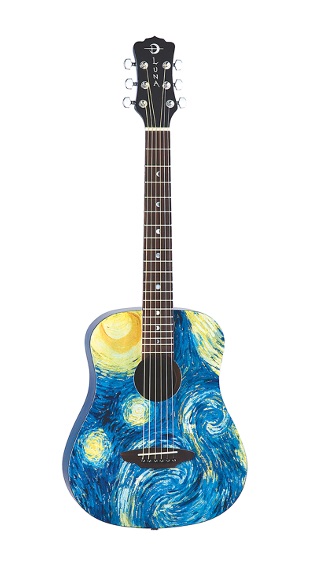 גיטרה אקוסטית Luna Guitars SAF STR