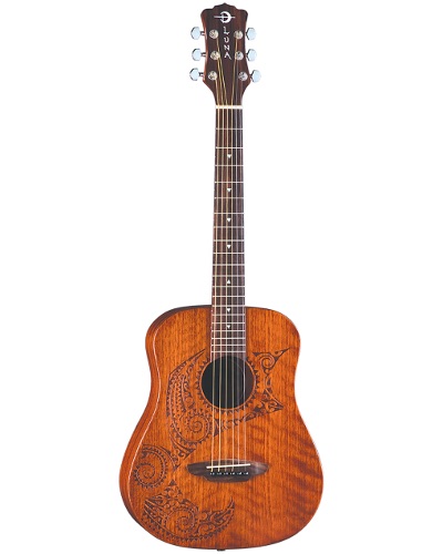 גיטרה אקוסטית Luna Guitars SAF TATTOO