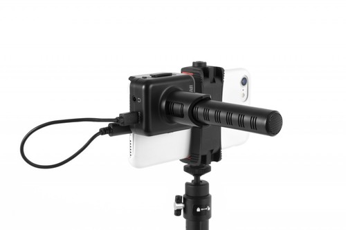 מיקרופון Shotgun דיגיטלי איכותי IK Multimedia iRig Mic Video