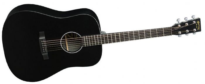 גיטרה אקוסטית מוגברת בצבע שחור Martin DXAE BLACK