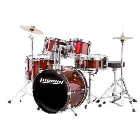 מערכת תופים ג'וניור 5 חלקים Ludwig LJR106 WR