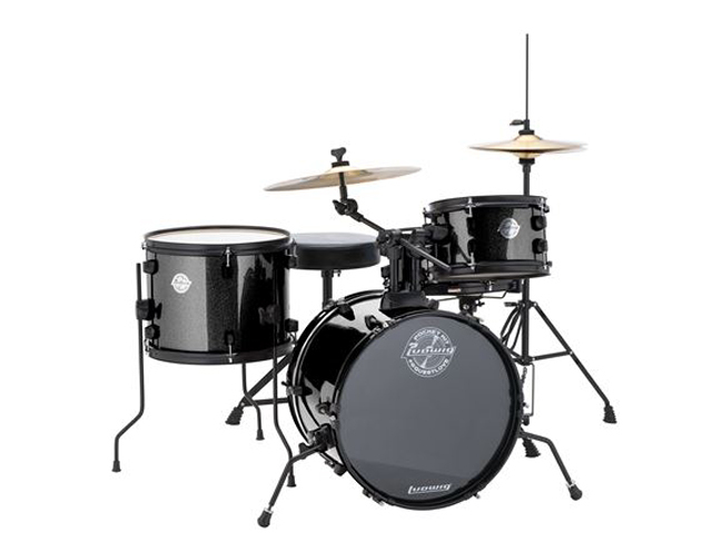 מערכת תופים 4 חלקים LUDWIG POCKET KIT LC178 016 BK
