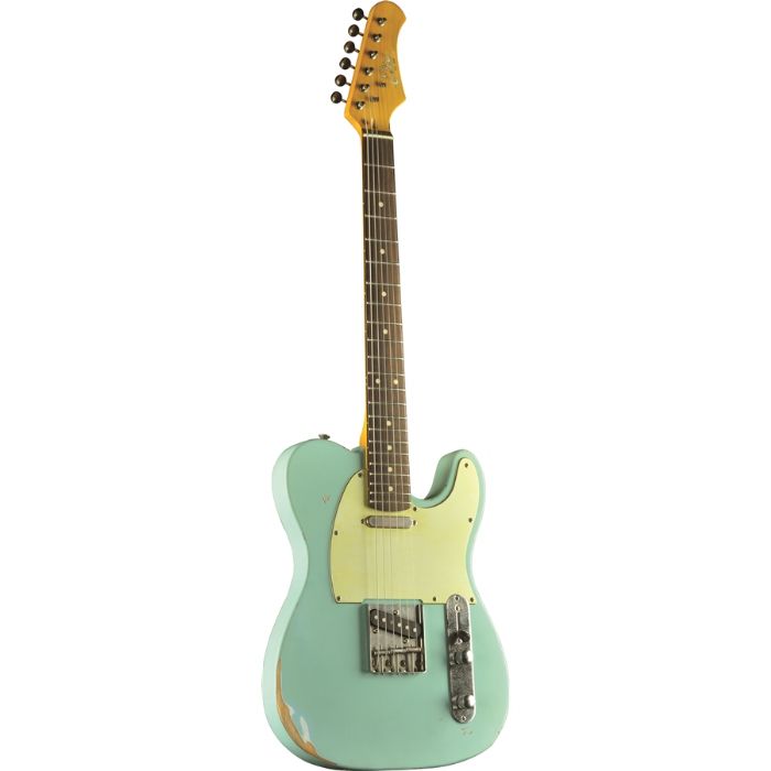 גיטרה חשמלית EKO VT-380 Relic Daphne Blue