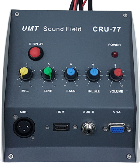 מגבר להתקנות משולב קופסת חיבורים UMT CRU-77