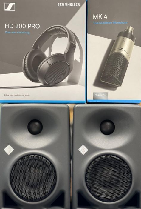 חבילת אולפן Neumann & Sennheiser MK4