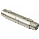 מתאם XLR נקבה - XLR נקבה