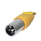 מחבר XLR זכר מוגן מים