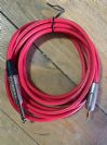 כבל PL 6.3mm - PL 3.5mm פרימיום אדום באורך 3 מטר Lidge