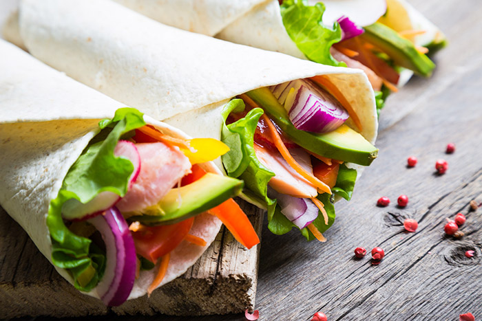 דוכן טורטיות חלביות