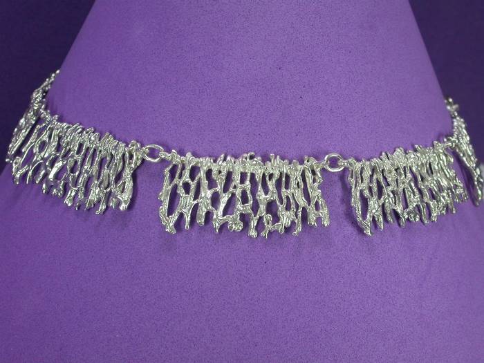 ICICLES SILVER NECKLACE