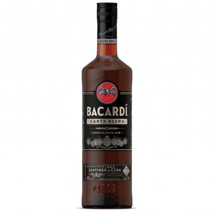 רום בקרדי קרטה נגרה Bacardi Carta Negra תמונה של רום בקרדי קרטה נגרה Bacardi Carta Negra