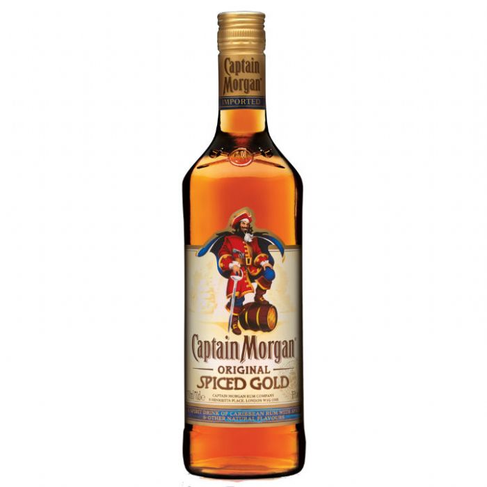 רום קפטן מורגן ספייסד גולד Captain Morgan Spiced Gold תמונה של רום קפטן מורגן ספייסד גולד Captain Morgan Spiced Gold