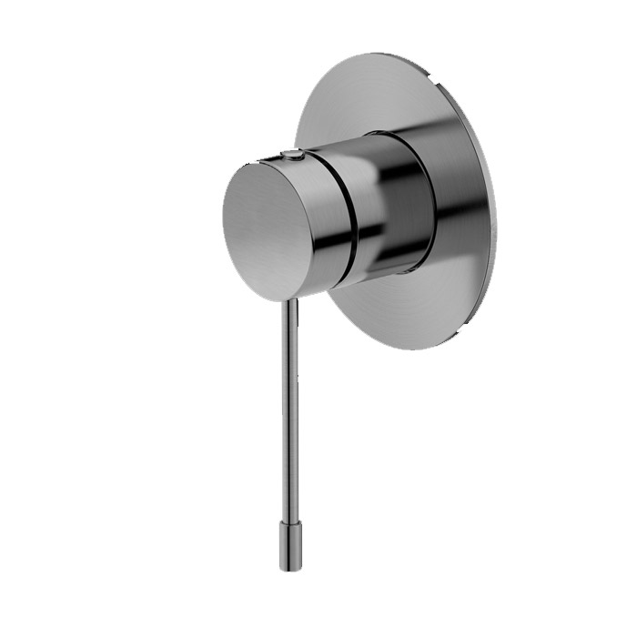 ברז תה״ט 3 דרך - BRUSH NICKEL