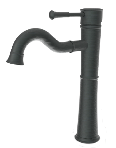 ברז פרח ענתיק - GUN METAL