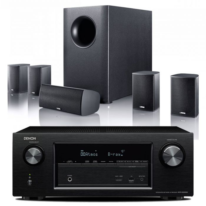 קולנוע ביתי Denon AVRX550+Canton Movie135