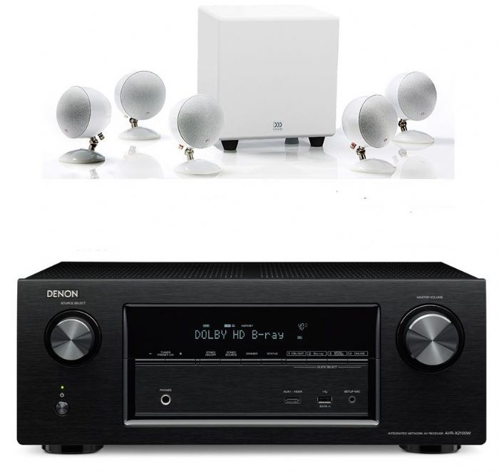 קולנוע ביתי Denon AVR-S650+Morel Primo8