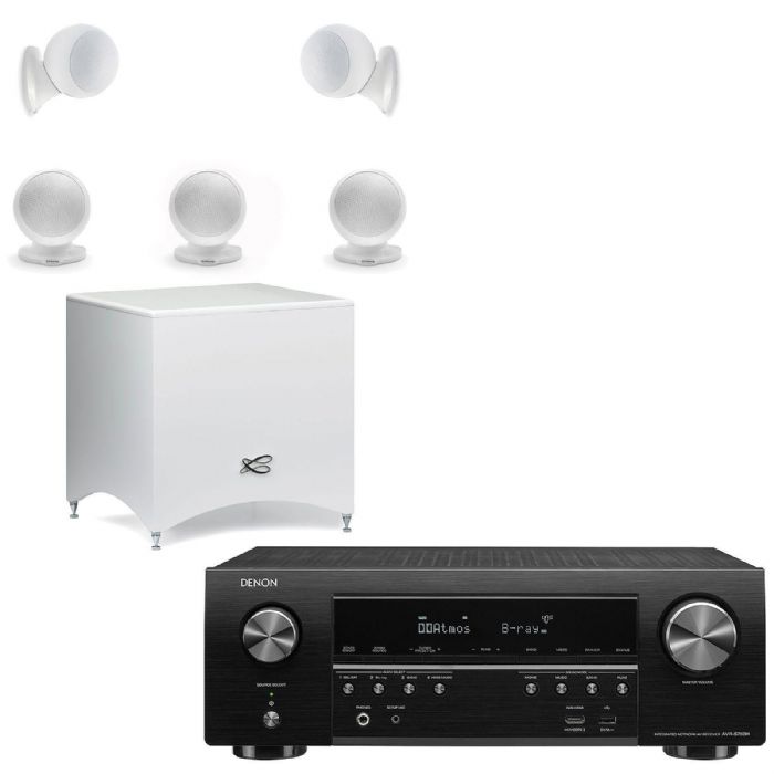 קולנוע ביתי Denon AVR-S650+Cabasse Alcyone 2 set