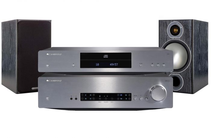 מערכת סטריאו Cambridge CXA61+CD CXC+Monitor Audio Bronze2