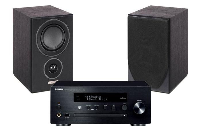 מערכת סטריאו Yamaha CRXN470+Mission LX2