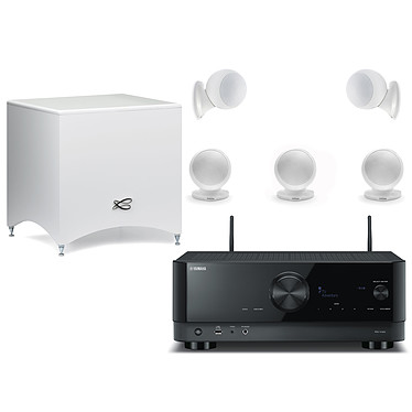 קולנוע ביתי Yamaha RX-V4A+Cabasse Alcyone 2 set