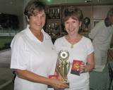 בברלי פולטינסקי וג´ודי סטון מנצחות זוגות נשים 2009  Beverley Polatinsky and Judy Stone, winners ladies pairs
