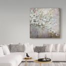 פרחים לבנים