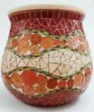 כד לאמא -פסיפס קרמיקה ---מתנה--- Ceramic mosaic Ǿ 28x29