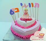 עוגה מפוסלת חגיגית