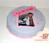 עוגה עם הדפסה אכילה