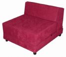 כורסא מיטה FLIP L בגוון אדום ממלאי