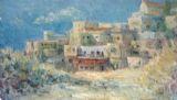 SAFED IN THE 70s   -   OILS 35 X 60 CMS