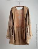 1999-2000, leather coat, silicone, and computer print resembling leather, 100x60 cm