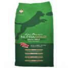 Nutra Gold- נוטרה גולד ללא דגנים- ברווז ובטטה 13.6 ק"ג