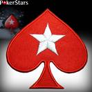 טלאי הדבקה במגהץ Poker Stars Red Spade לבגד